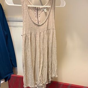 American Eagle Outfitters Cream Tank Top